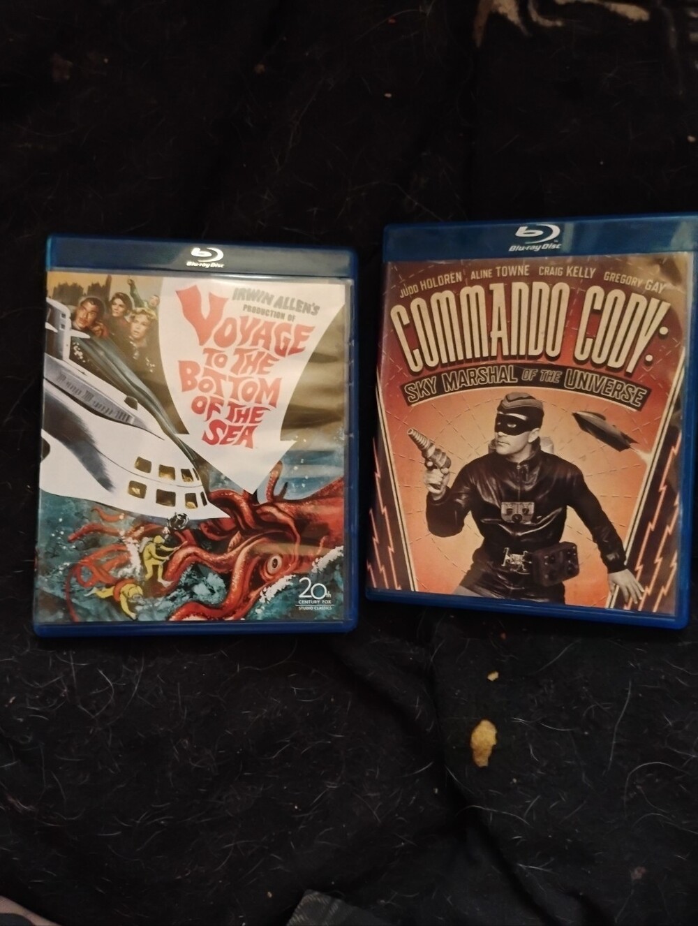 Commando Cody & Voyage To The Bottom Of The Sea Blu-ray 3 Discs Set Bundled Lot